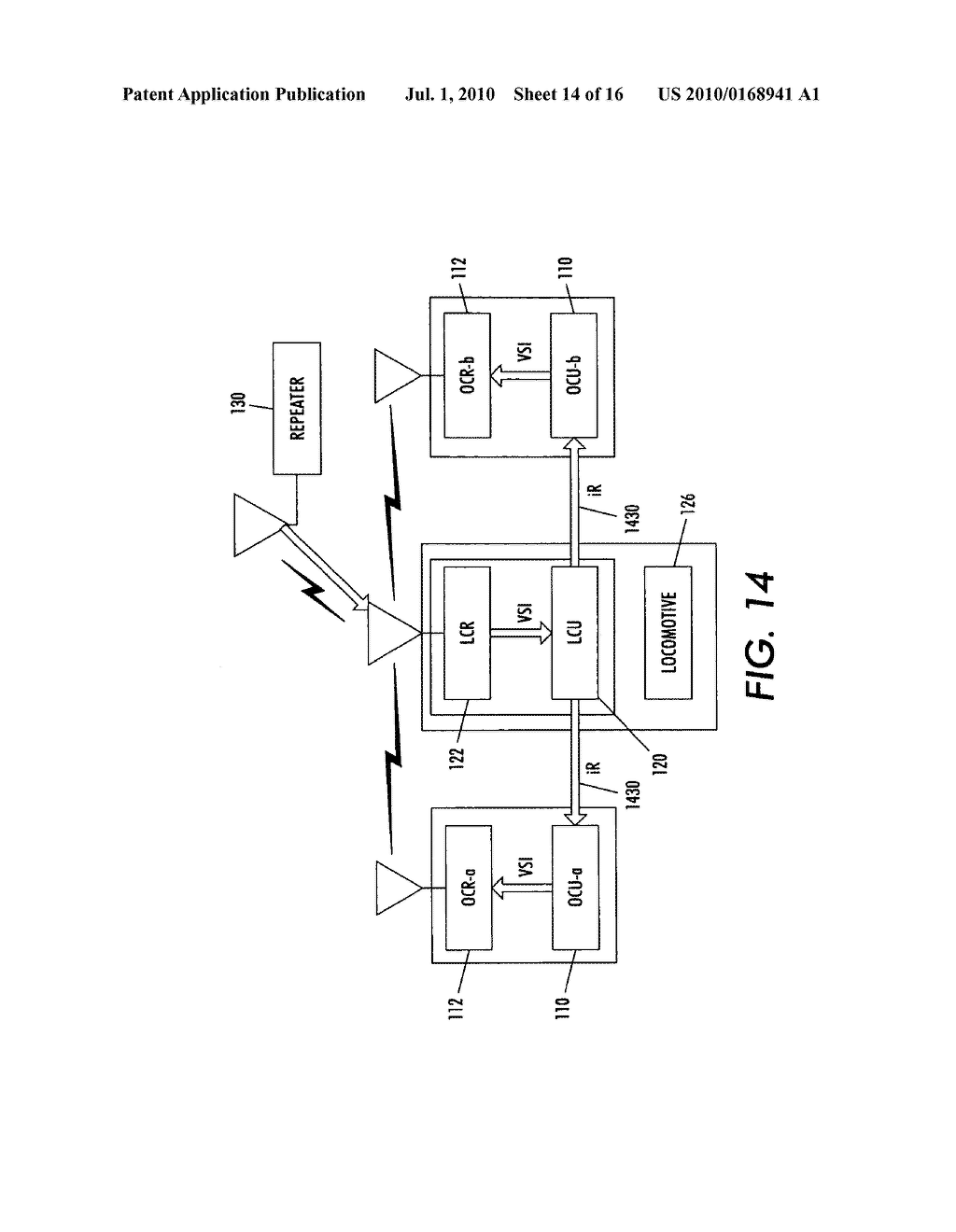 SYSTEM AND METHOD FOR REMOTE CONTROL OF LOCOMOTIVES - diagram, schematic, and image 15