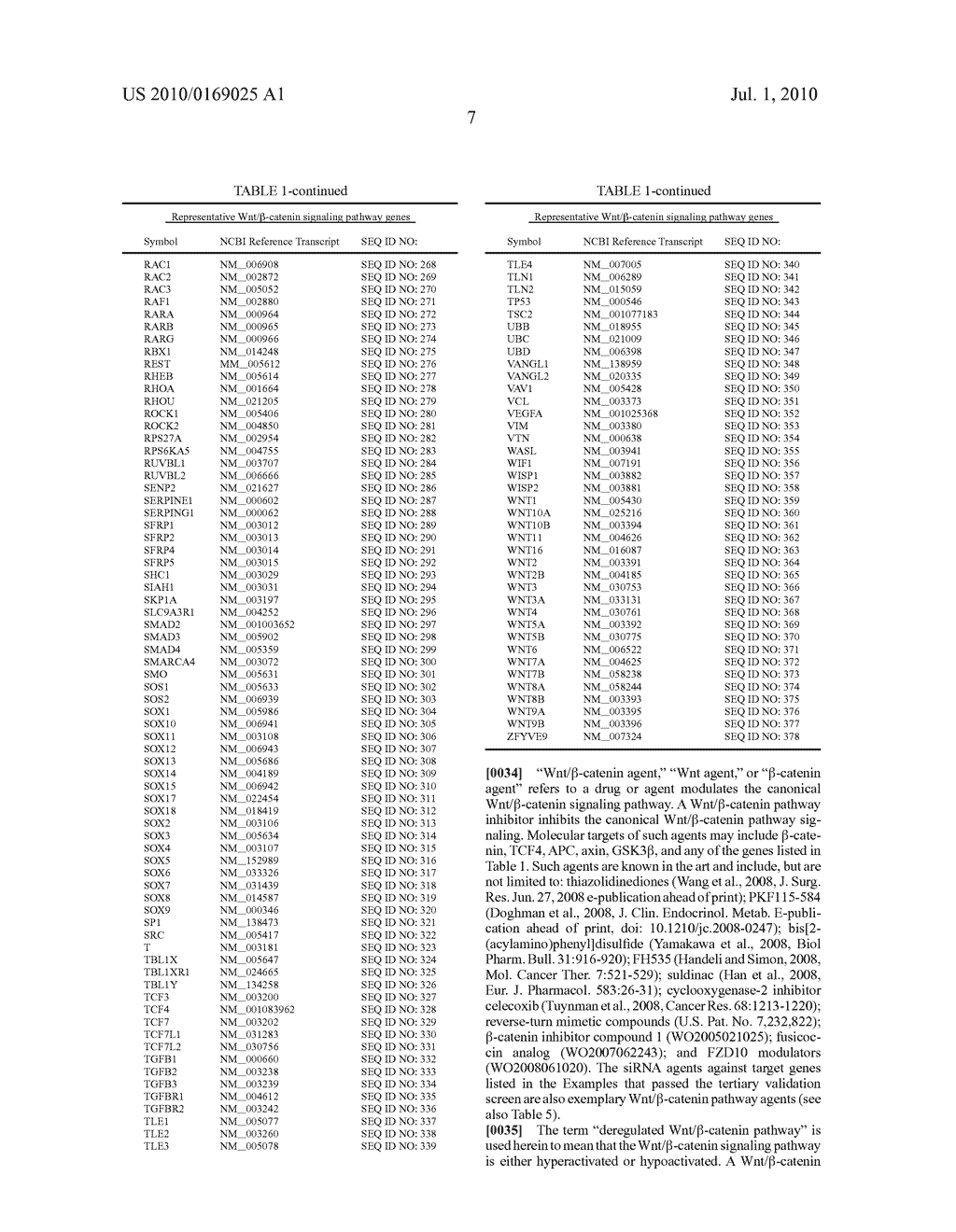 METHODS AND GENE EXPRESSION SIGNATURE FOR WNT/B-CATENIN SIGNALING PATHWAY - diagram, schematic, and image 13