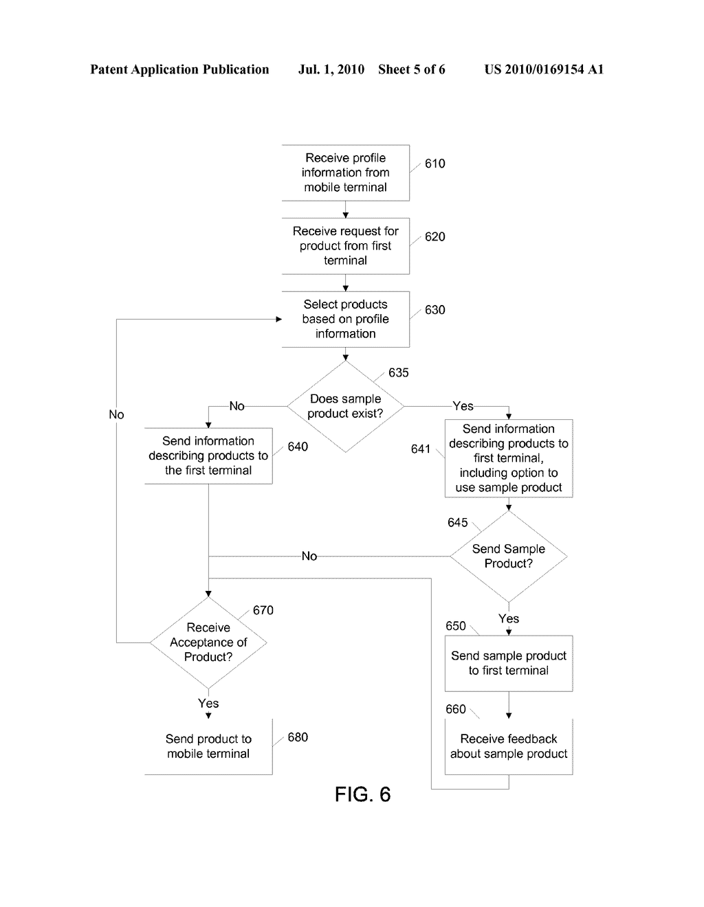SYSTEM AND ASSOCIATED METHOD FOR PRODUCT SELECTION - diagram, schematic, and image 06