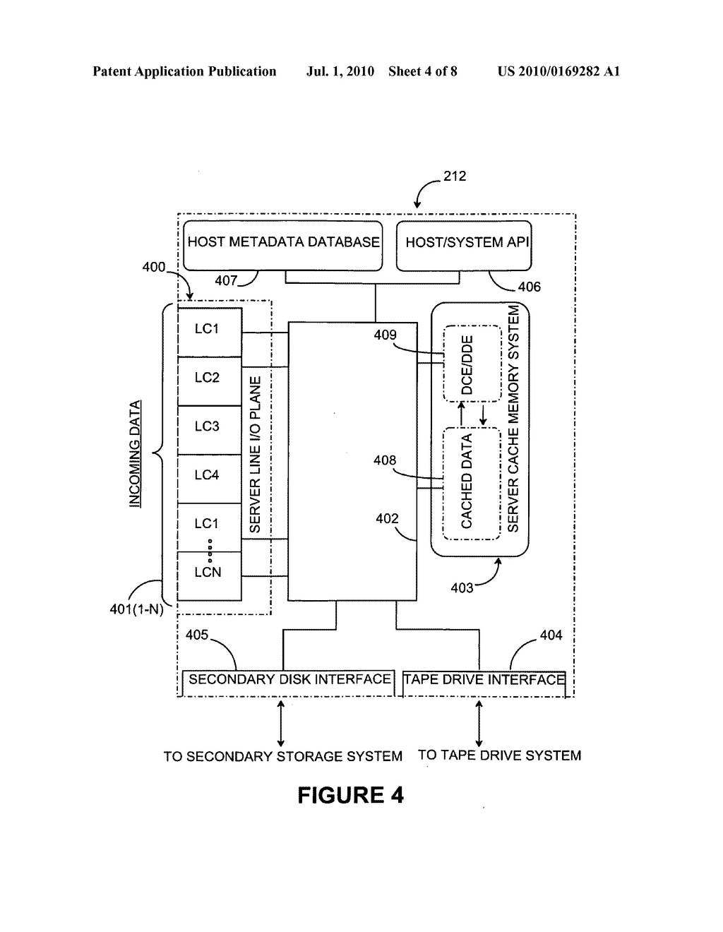 ACQUISITION AND WRITE VALIDATION OF DATA OF A NETWORKED HOST NODE TO PERFORM SECONDARY STORAGE - diagram, schematic, and image 05