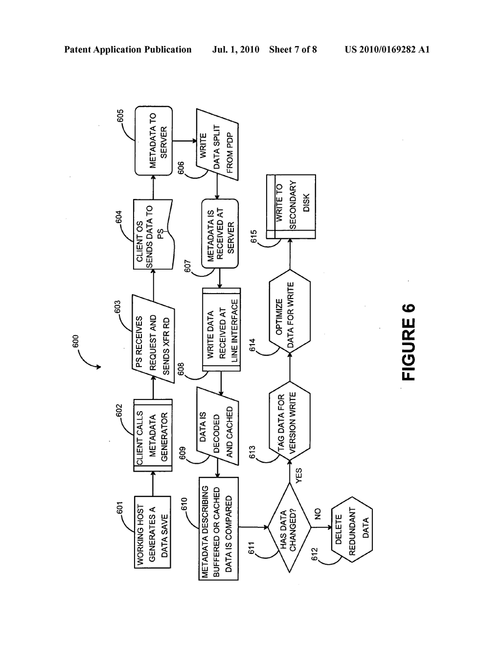 ACQUISITION AND WRITE VALIDATION OF DATA OF A NETWORKED HOST NODE TO PERFORM SECONDARY STORAGE - diagram, schematic, and image 08