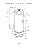 FLUSH VALVE ASSEMBLY STRUCTURE OF WATER TANK diagram and image