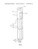 FLUSH VALVE ASSEMBLY STRUCTURE OF WATER TANK diagram and image