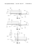 STORABLE FOOT SECTION FOR A BED diagram and image