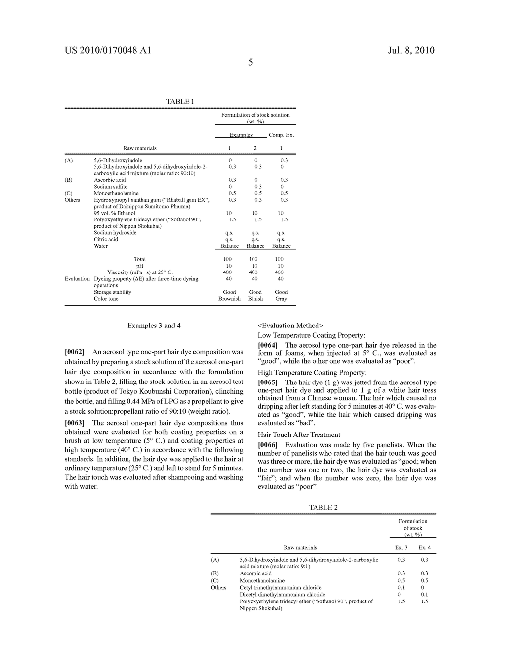 One-Part Hair Dye Composition - diagram, schematic, and image 06