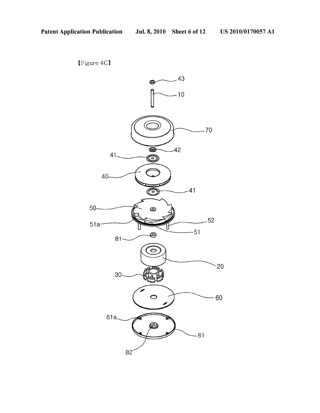 SLIM TYPE VACUUM INHALING APPARATUS HAVING HIGH EFFICIENCY AND ROBOT CLEANER USING THE SAME - diagram, schematic, and image 07