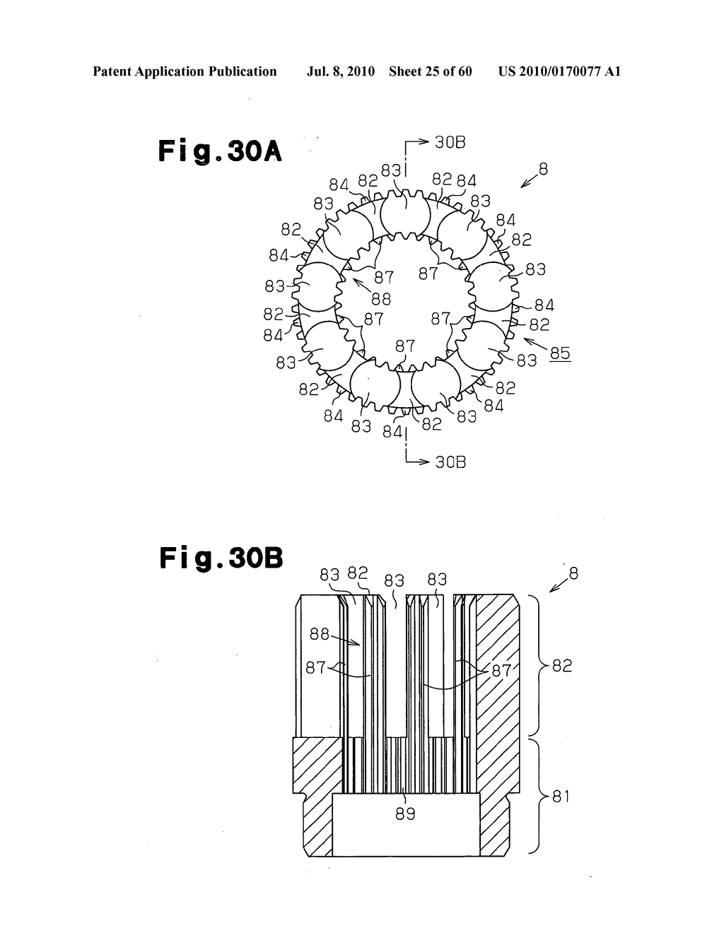 Method of producing mechanism for converting rotational motion to linear motion and jig for executing the method - diagram, schematic, and image 26