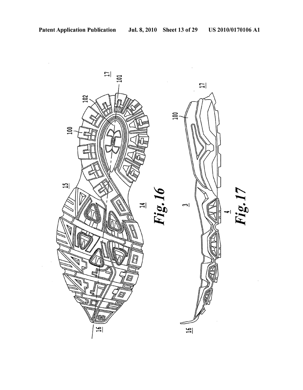 ATHLETIC SHOE WITH CUSHION STRUCTURES - diagram, schematic, and image 14