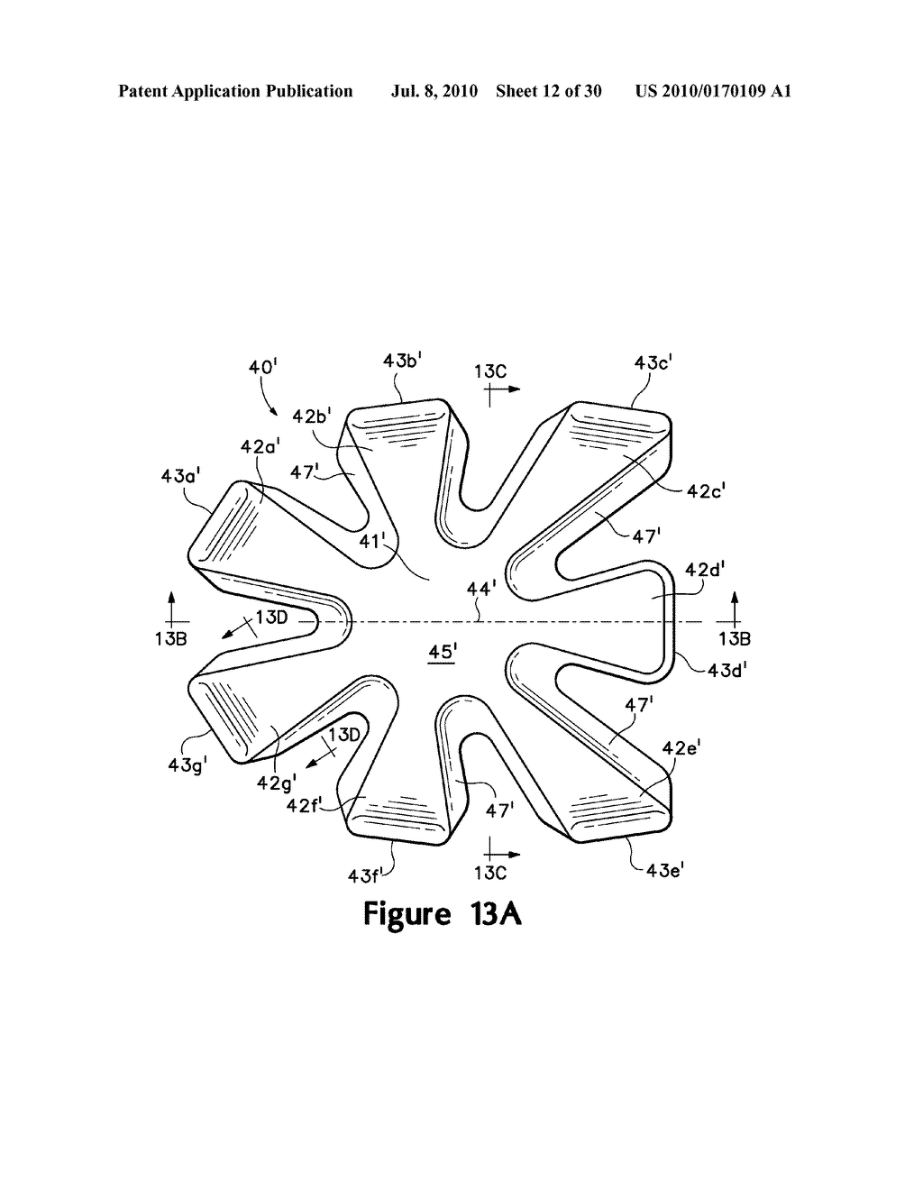 Footwear With A Sole Structure Incorporating A Lobed Fluid-Filled Chamber - diagram, schematic, and image 13