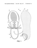 Disposable Cushion Shoe Insert diagram and image