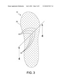 Disposable Cushion Shoe Insert diagram and image