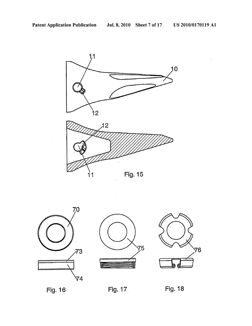 REMOVABLE DEVICE FOR ATTACHING TWO MECHANICAL PARTS - diagram, schematic, and image 08