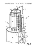 Lifting system for solar power tower components diagram and image