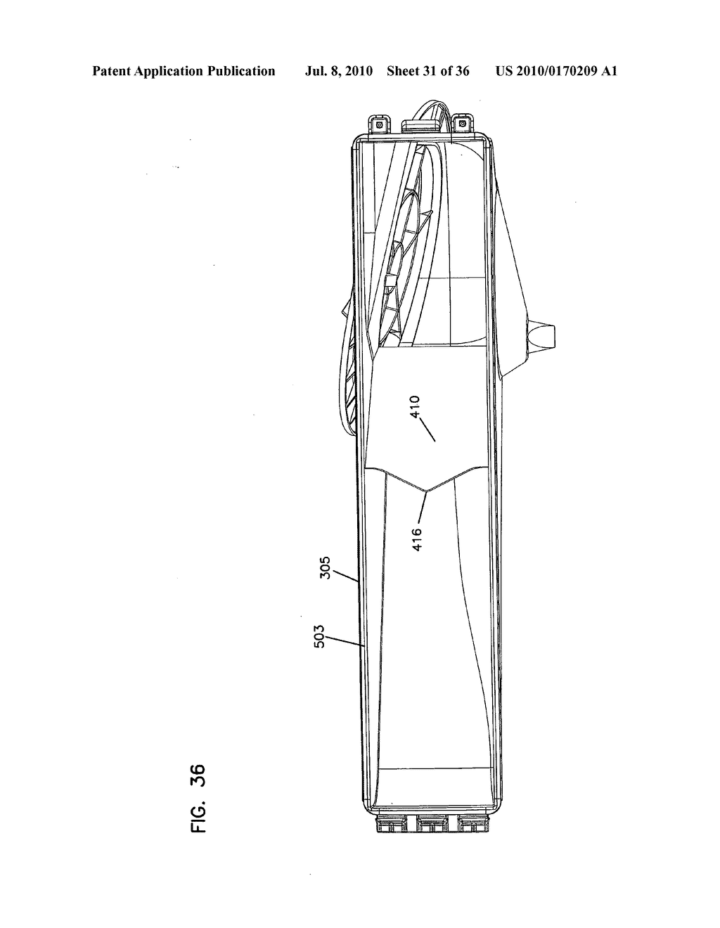 Air filter arrangement; assembly; and, methods - diagram, schematic, and image 32