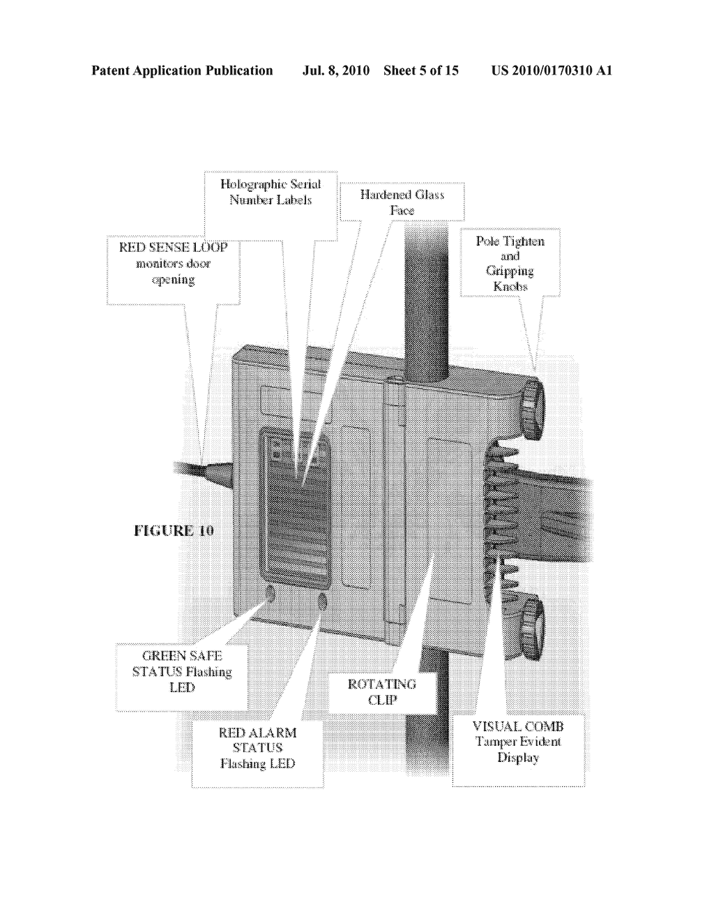 Security Monitor For Doors - diagram, schematic, and image 06