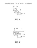 Card lock structure for selectively locking or releasing a lock barrel diagram and image