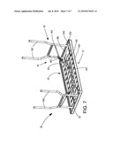 Foldable table with anti-torsion arrangement diagram and image