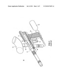 Apparatus for detecting the position of the paintball of a paintball gun diagram and image