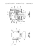 BREATHING APPARATUS STRUCTURE WITH TWO-STAGE REDUCED-PRESSURE SPARE AIR BOTTLE HEAD diagram and image