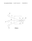 PRE-IMPREGNATED MATERIAL WITH SEMI-CRYSTALLINE MATRIX AND AMORPHOUS SURFACE LAYER diagram and image