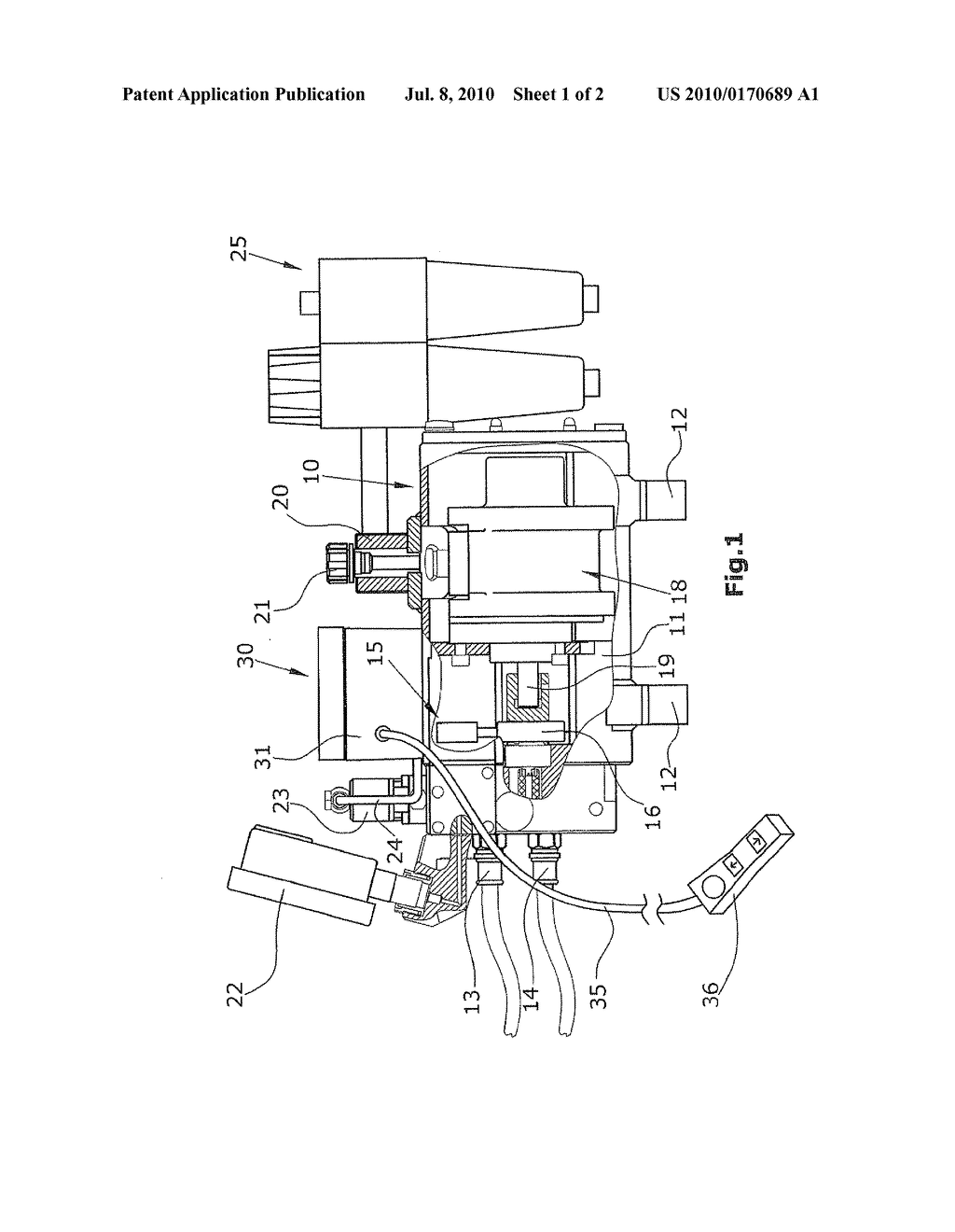 Hydraulic Aggregate for Hydraulic Power Wrenches - diagram, schematic, and image 02