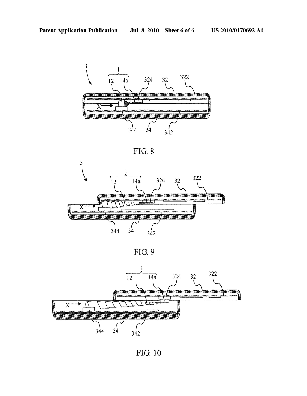 SPIRAL ELECTRICAL CONNECTION DEVICE AND SLIDE-TYPE ELECTRONIC DEVICE - diagram, schematic, and image 07