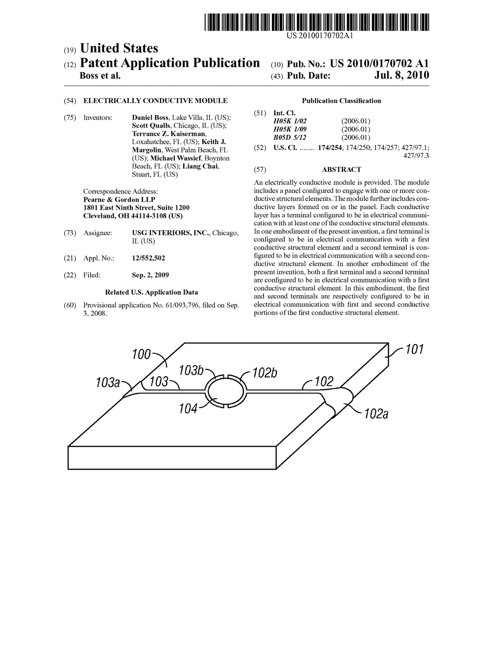 ELECTRICALLY CONDUCTIVE MODULE - diagram, schematic, and image 01