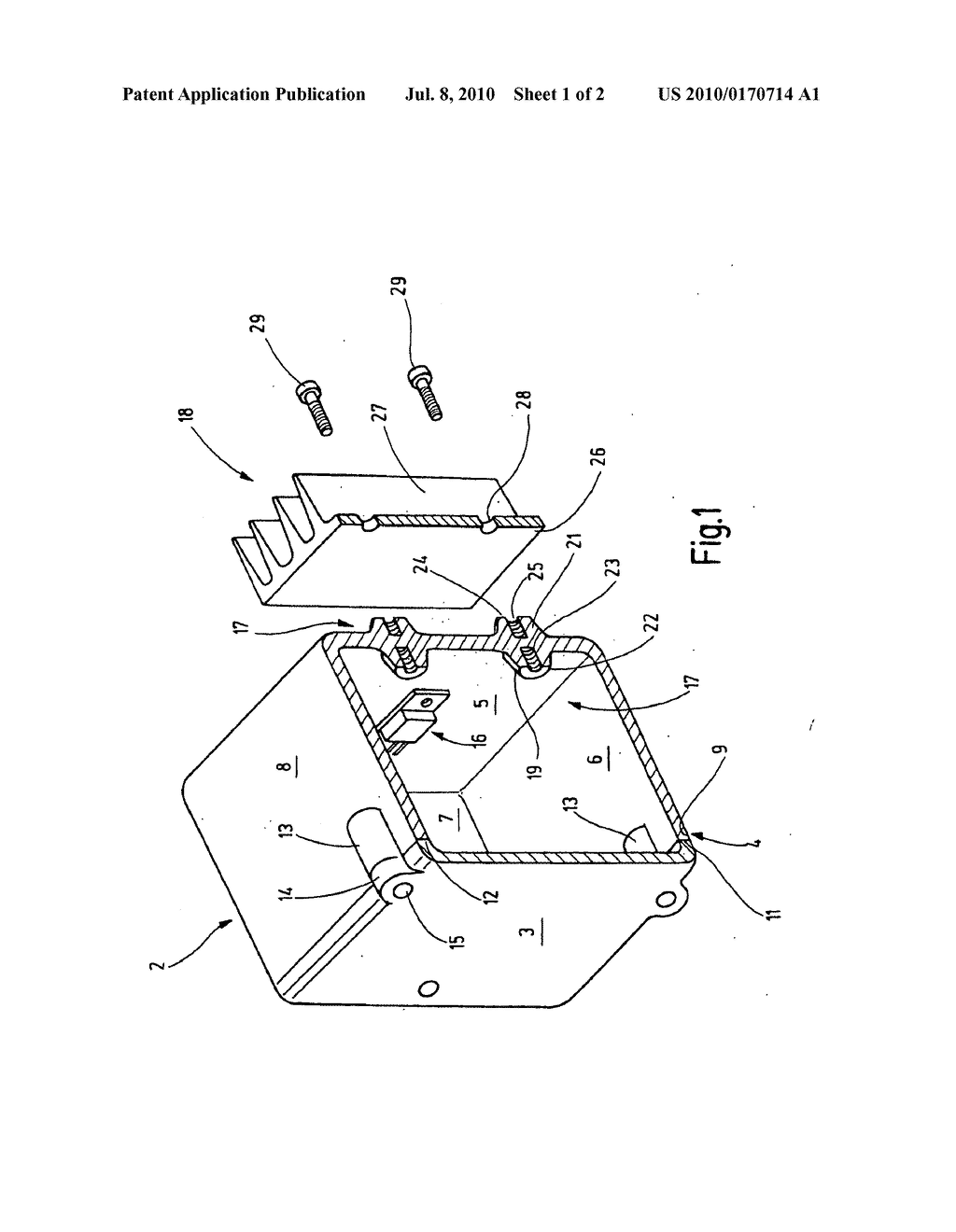 HOUSING WITH THERMAL BRIDGE - diagram, schematic, and image 02