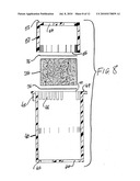 Water bottle with filter diagram and image