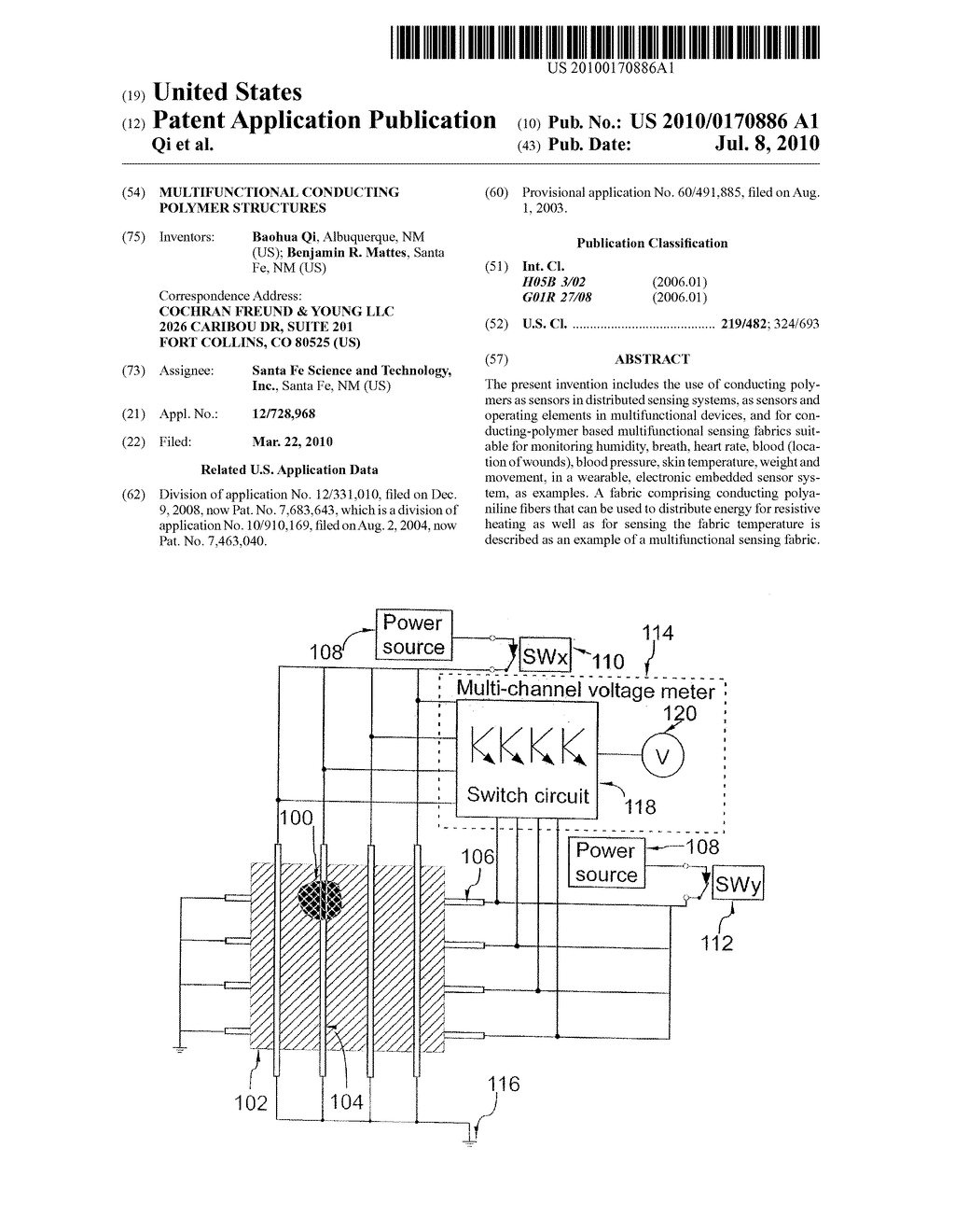 MULTIFUNCTIONAL CONDUCTING POLYMER STRUCTURES - diagram, schematic, and image 01