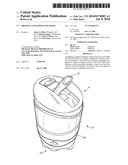 DRINKING CONTAINER WITH STRAW diagram and image