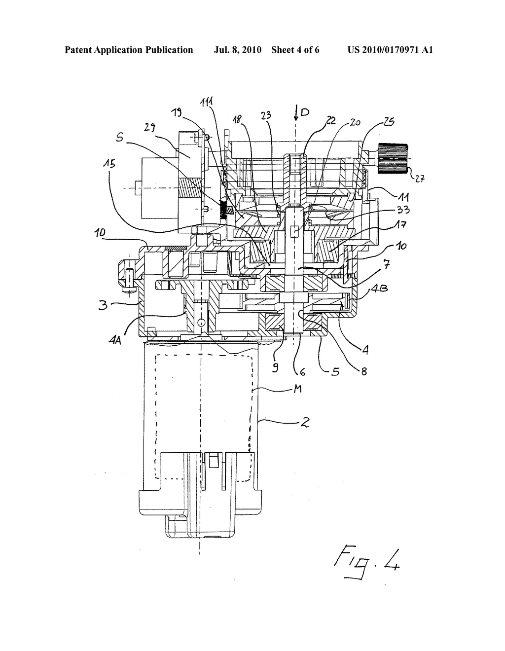 Device for grinding coffee or other alimentary substances - diagram, schematic, and image 05