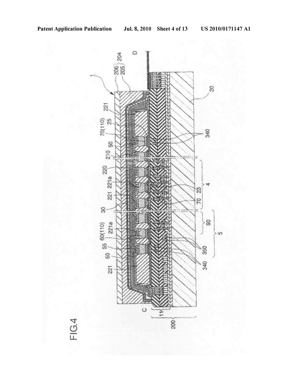 Method of Manufacturing Organic Electroluminescent Device and Organic Electroluminescent Device - diagram, schematic, and image 05