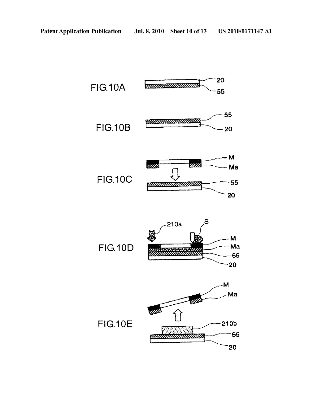 Method of Manufacturing Organic Electroluminescent Device and Organic Electroluminescent Device - diagram, schematic, and image 11