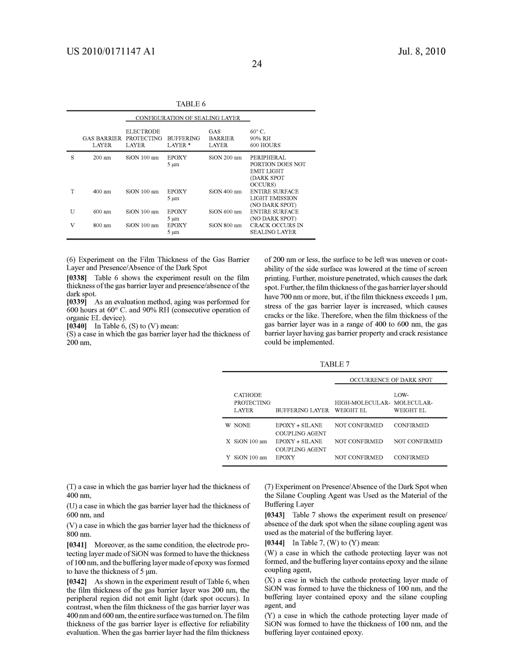 Method of Manufacturing Organic Electroluminescent Device and Organic Electroluminescent Device - diagram, schematic, and image 38