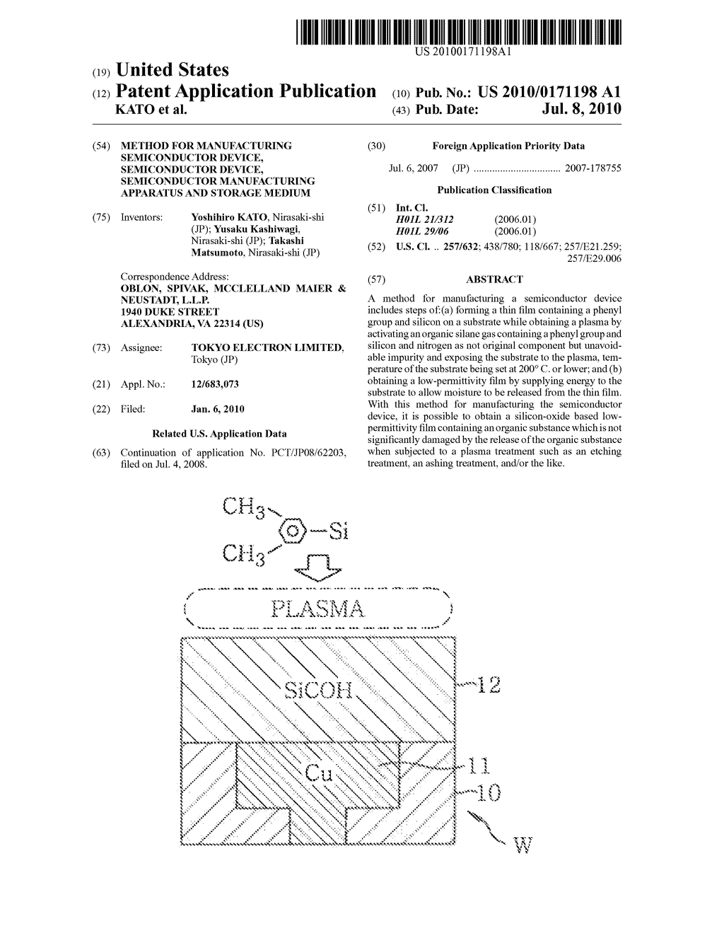 METHOD FOR MANUFACTURING SEMICONDUCTOR DEVICE, SEMICONDUCTOR DEVICE, SEMICONDUCTOR MANUFACTURING APPARATUS AND STORAGE MEDIUM - diagram, schematic, and image 01