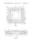 CHIP ON LEAD WITH SMALL POWER PAD DESIGN diagram and image