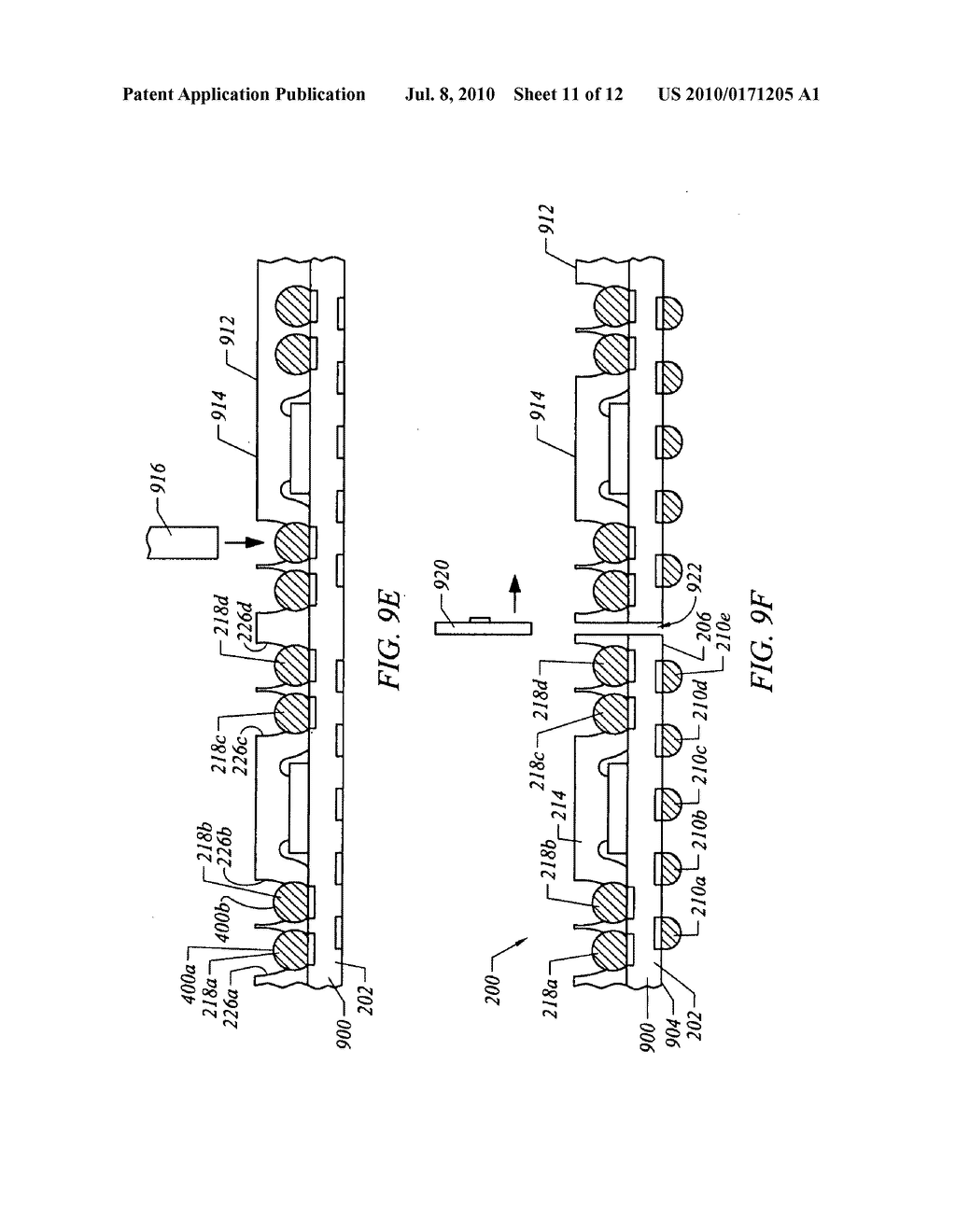 Stackable Semiconductor Device Packages - diagram, schematic, and image 12