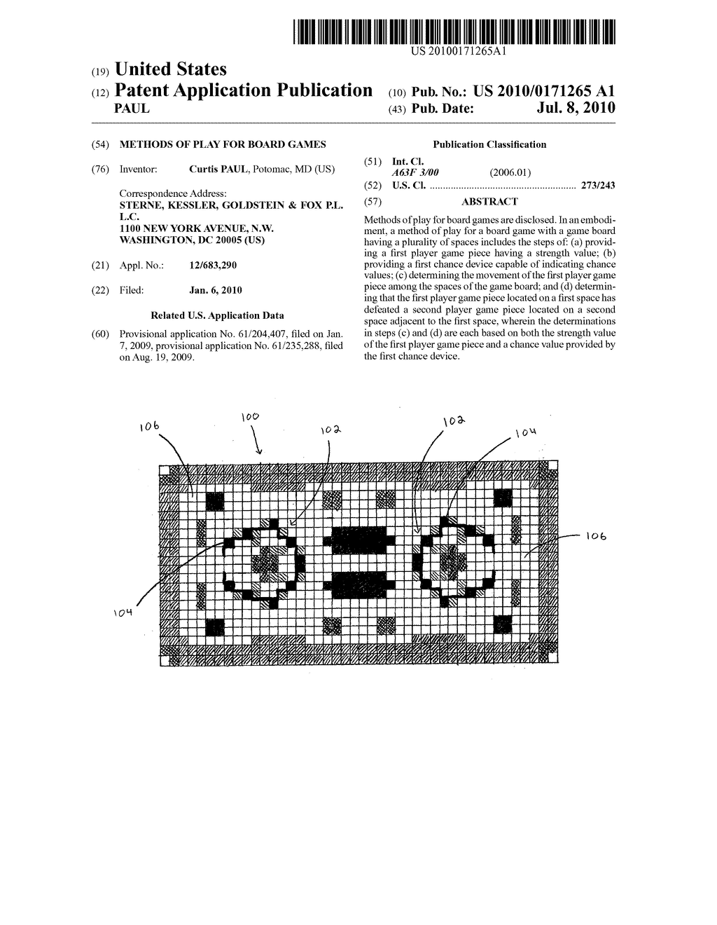 Methods of Play for Board Games - diagram, schematic, and image 01