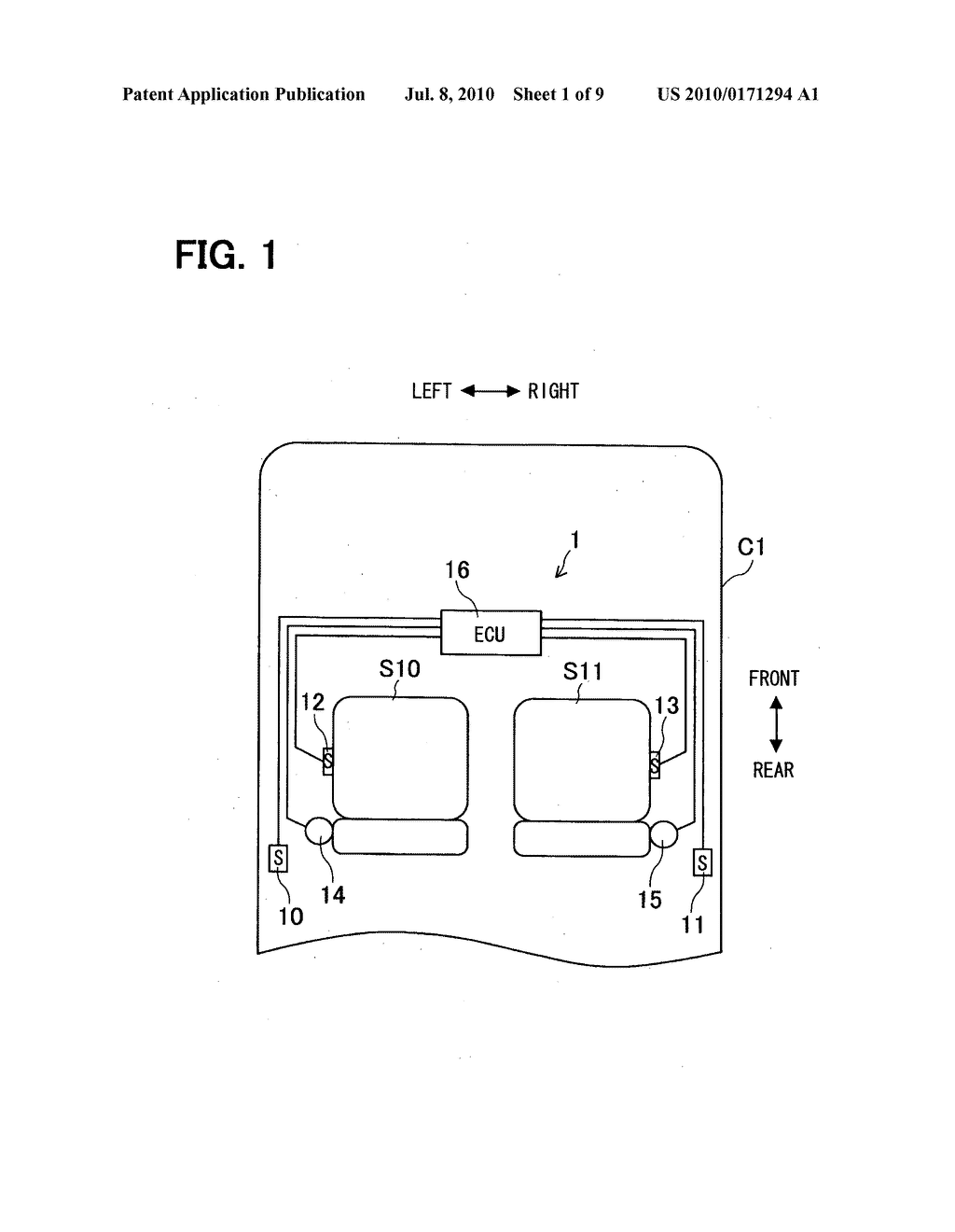 Occupant protecting device for vehicle and method of controlling the device - diagram, schematic, and image 02