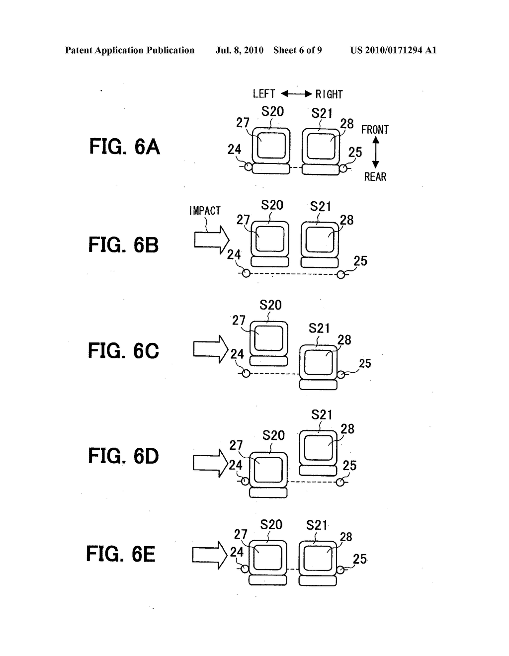 Occupant protecting device for vehicle and method of controlling the device - diagram, schematic, and image 07