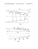 THREADED ELEMENT OF A COMPONENT WITH OPPOSED THREADING PORTIONS AND CORRESPONDING TUBULAR THREADED CONNECTION diagram and image