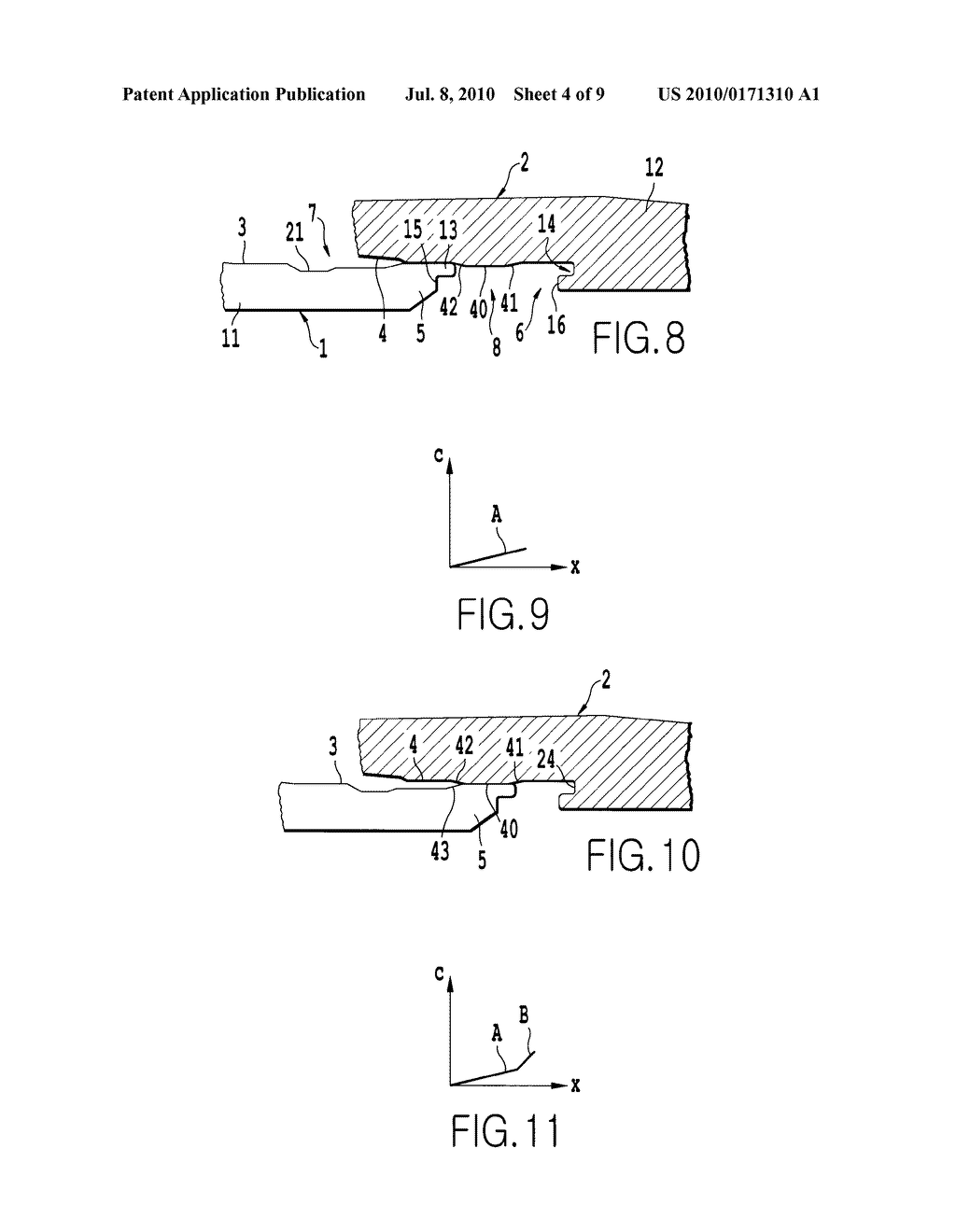 SEALED TUBULAR JOINT WITH PLASTIC EXPANSION AND AT LEAST ONE INCLINED SURFACE - diagram, schematic, and image 05