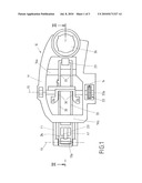 DEVICE FOR ACTUATING THE CLOSURE OF A MOVABLE PART diagram and image