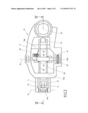 DEVICE FOR ACTUATING THE CLOSURE OF A MOVABLE PART diagram and image