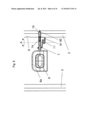 BRACKET SYSTEM ADAPTED FOR USE IN A RAISING AND LOWERING MECHANISM OF AN ADJUSTABLE HEADREST OF A VEHICLE SEAT diagram and image