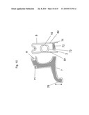 BRACKET SYSTEM ADAPTED FOR USE IN A RAISING AND LOWERING MECHANISM OF AN ADJUSTABLE HEADREST OF A VEHICLE SEAT diagram and image