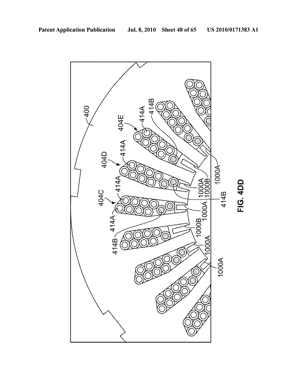 ROTOR FOR ELECTRIC MACHINE HAVING A SLEEVE WITH SEGMENTED LAYERS - diagram, schematic, and image 49