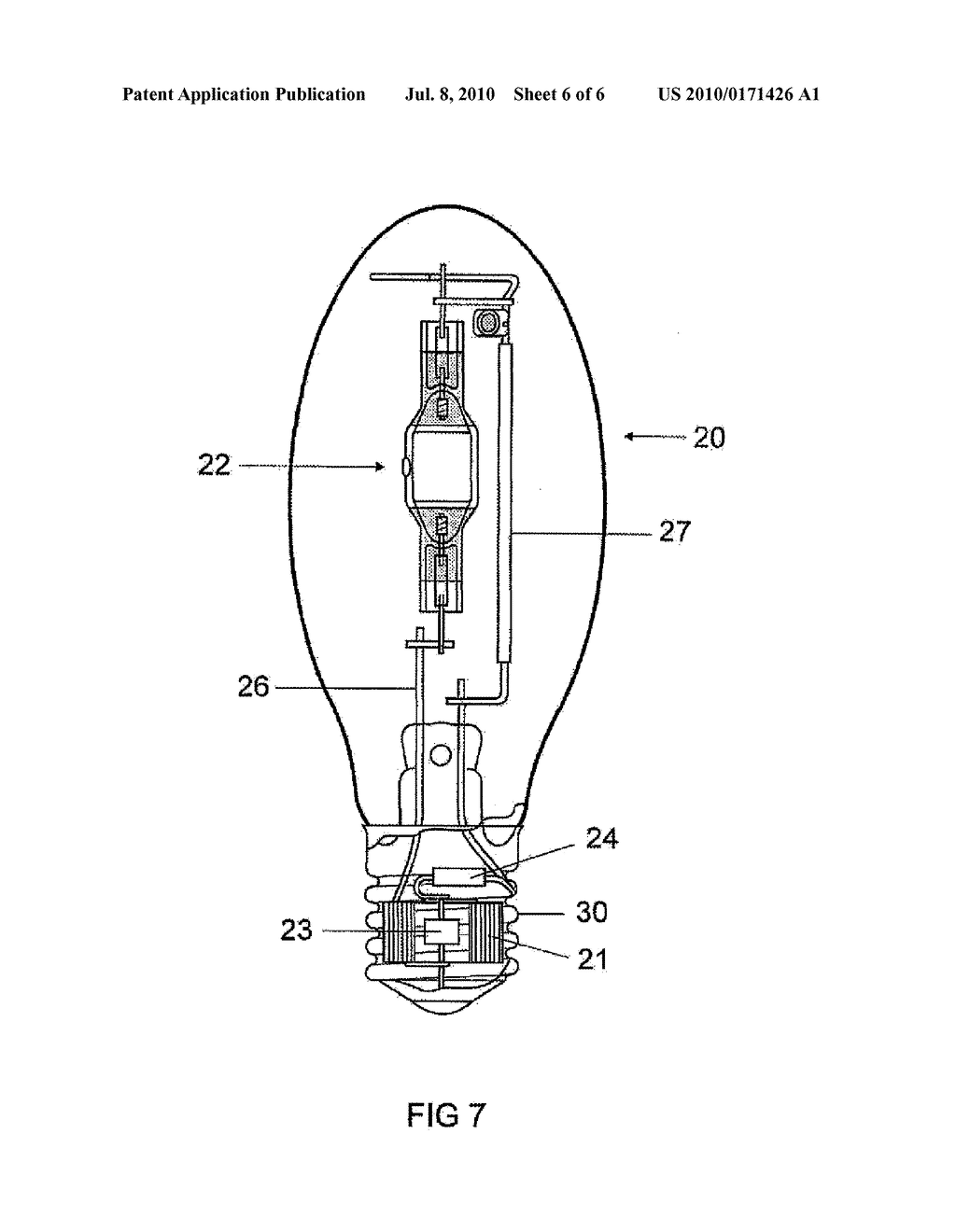 HIGH-VOLTAGE PULSE GENERATOR AND HIGH-PRESSURE DISCHARGE LAMP HAVING SUCH A GENERATOR - diagram, schematic, and image 07