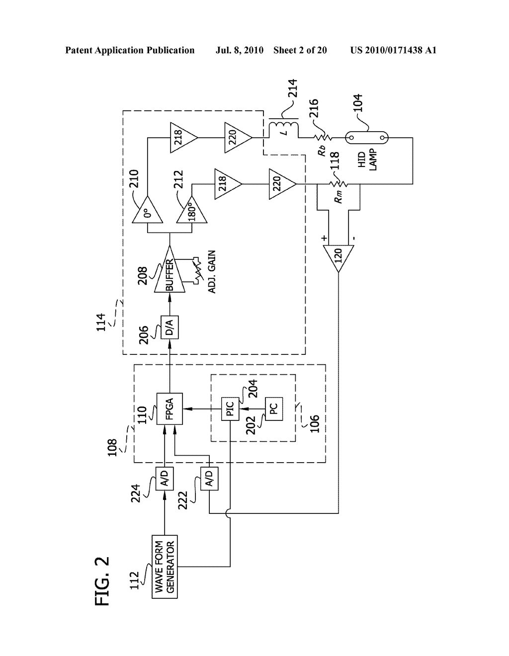 ELECTRONIC BALLAST HAVING CURRENT WAVEFORM CONTROL WITHIN THE HALF WAVE - diagram, schematic, and image 03